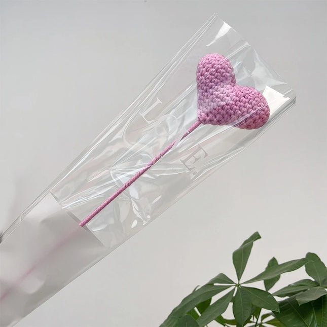 Handmade Crochet Doctoral Hat Bear - Cute Pig Animal Flower Gift