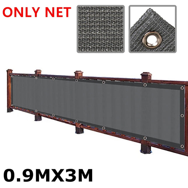 Sun Shade Net for Balcony Privacy - Outdoor Garden Shelter Screen