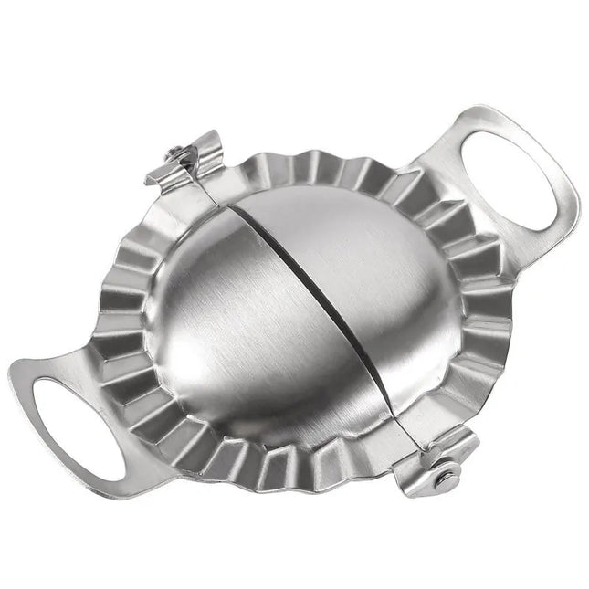 Manual Dumpling Maker - 304 Stainless Steel Jiaozi Device for Easy Cooking