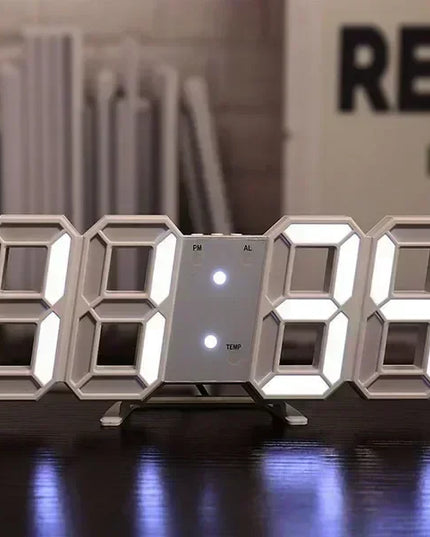 Led Digital Clock Modern Home Decoration Night Light Mode