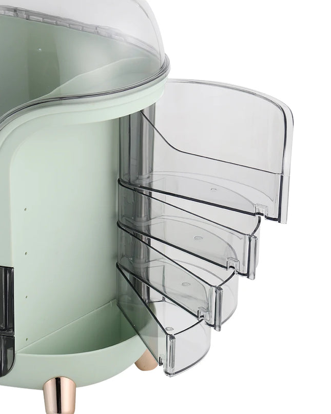 Modishion Large Capacity Cosmetics Storage Box - Dustproof & Stylish