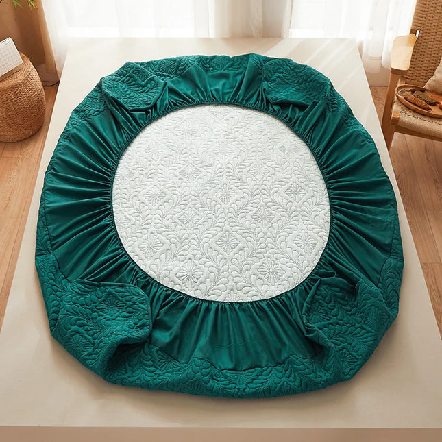 Anqianny Waterproof Quilted Mattress Protector - Breathable & Anti-Mite