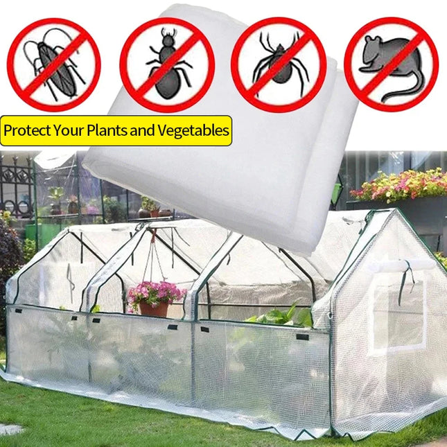 Garden Insect Protection Net - Anti-Bird Mesh for Fruits & Vegetables