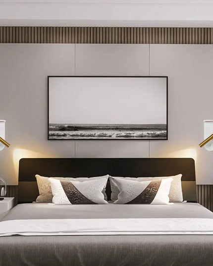 Modern Wall Mounted LED Lamp - Nordic Design for Bedroom & Hallway