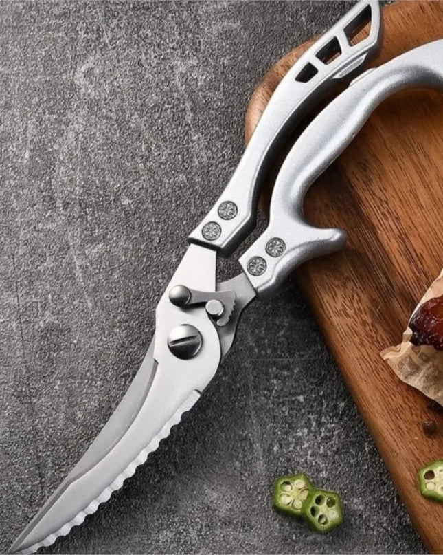 Stainless Steel Chicken Bone Scissors 
Food Scissors
