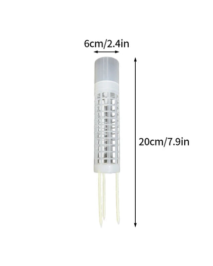 Stackable Plastic Plant Support Stakes - Self-Watering Moss Pole Trellis