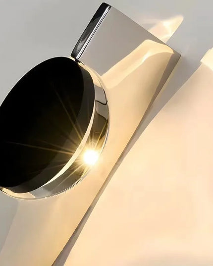 Ripple Stainless Steel Wall Light - Modern Rotating Designer Lamp