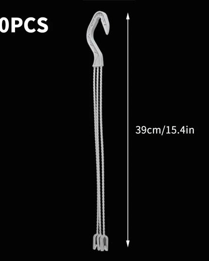 Plastic Flower Pot Hanger Plant Pot Hanging Holder Garden Planter Hooks Home Hanging Basket Balcony Decor 24/36cm Wholesale