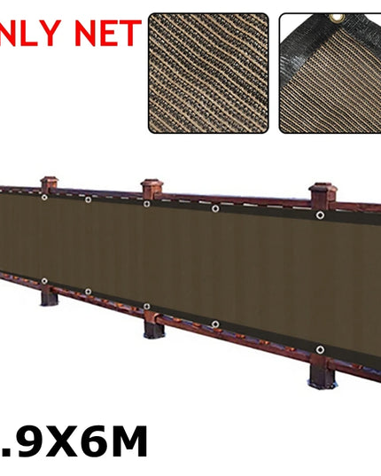 Sun Shade Net for Balcony Privacy - Outdoor Garden Shelter Screen