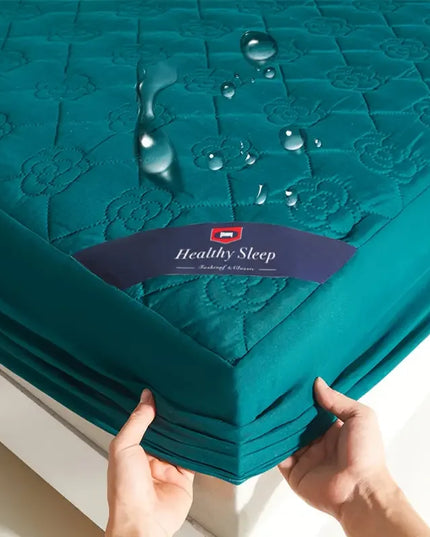 Anqianny Waterproof Mattress Protector - Soft Fitted Sheet for Beds