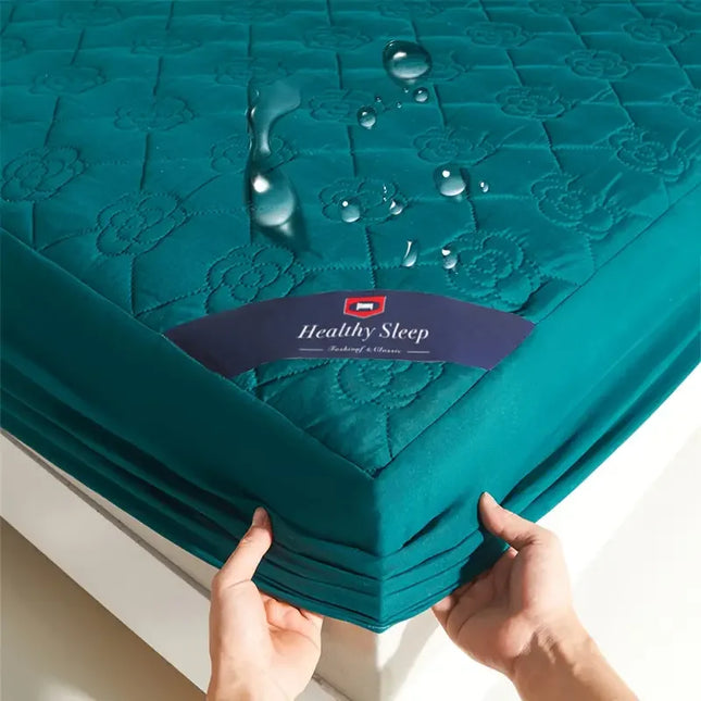 Anqianny Waterproof Mattress Protector - Soft Fitted Sheet for Beds