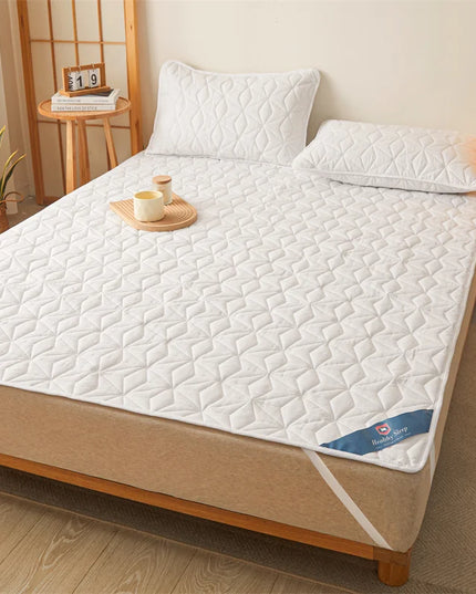 Anqianny Waterproof Mattress Topper - Quilted Protector for Beds