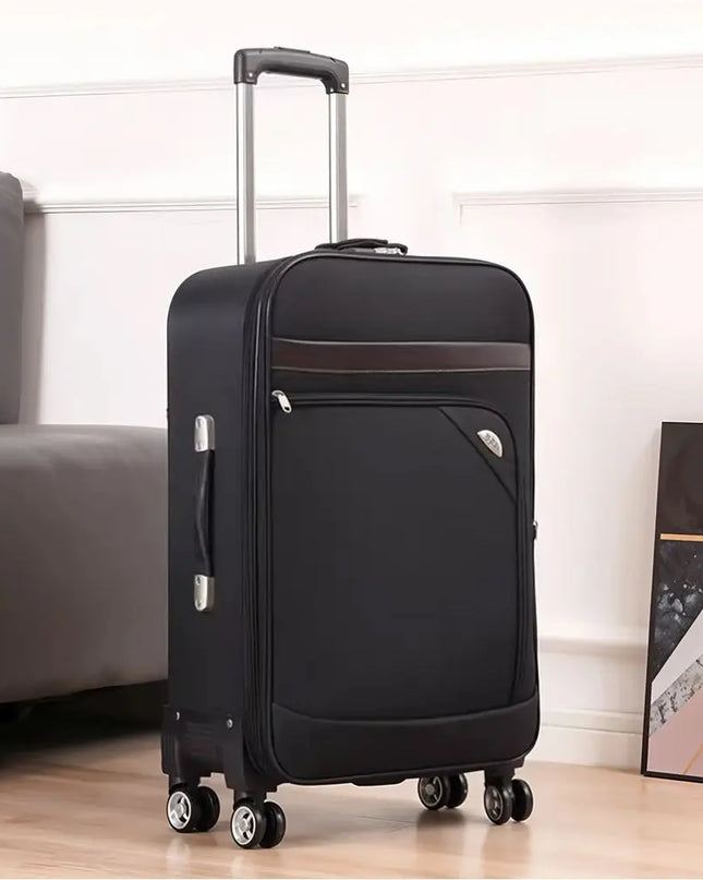 Modishion 20-Inch Soft Shell Suitcase - Large Capacity, Combination Lock