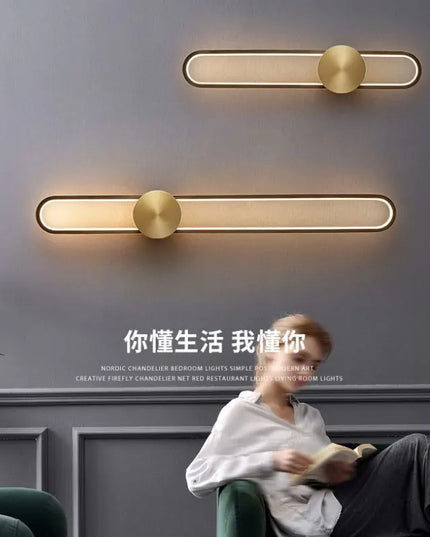 Modern Nordic LED Wall Lamp - Stylish Lighting for Bedroom & Living Room