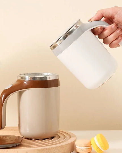 350ml Stainless Steel Self-Stirring Mug