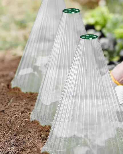 10/20PCS Cone Plant Seedling Protective Cover Nursery Seedling Planting Tent Reusable Anti-Bird Prevents Snail Damage Vegetable