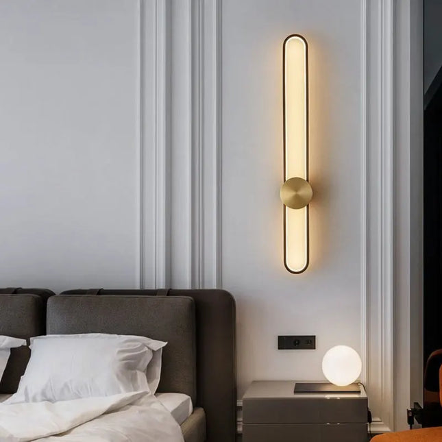 Modern Nordic LED Wall Lamp - Stylish Lighting for Bedroom & Living Room