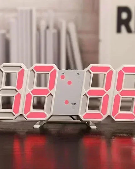 Led Digital Clock Modern Home Decoration Night Light Mode