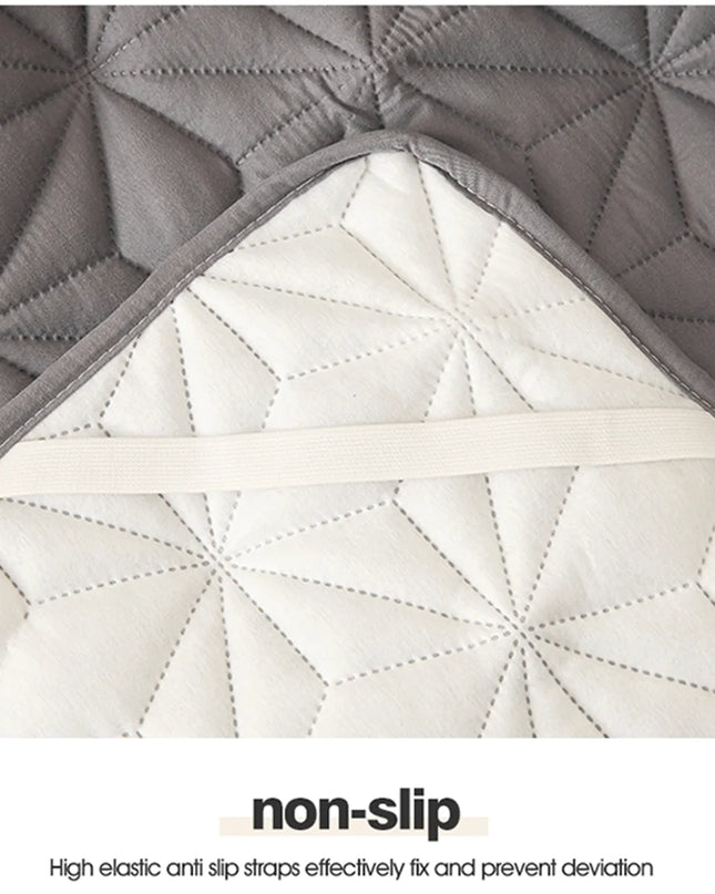 Anqianny Waterproof Mattress Topper - Quilted Protector for Beds