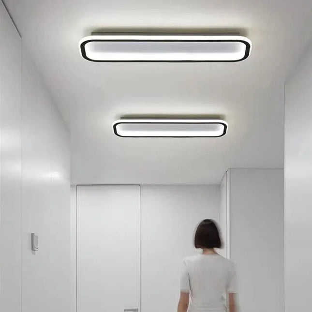 Modern LED Ceiling Light - Stylish Rectangular Design for Any Room