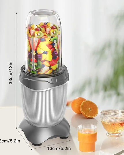 Portable 450W Personal Blender - Easy Cleaning for Smoothies & Shakes