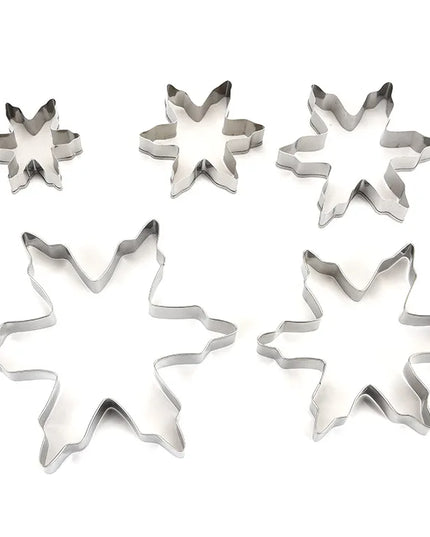 DIY Baking Tool Set - 12/6/5/4 Pcs Stainless Steel Biscuit Molds