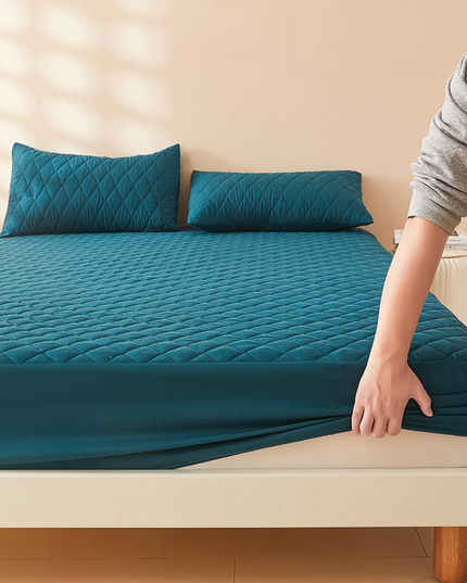 Anqianny 3D Air Fabric Waterproof Mattress Protector - Soft and Breathable