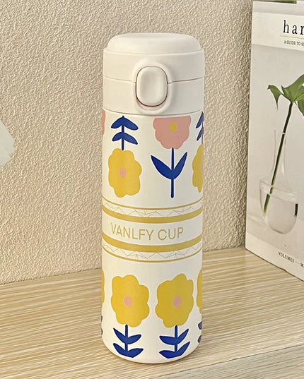 500ml Stainless Steel Thermal Bouncing Cover Bottle