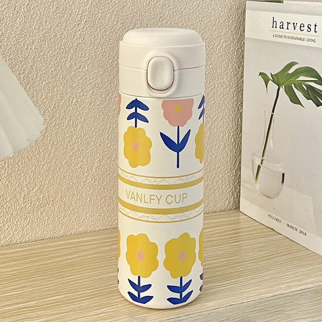 500ml Stainless Steel Thermal Bouncing Cover Bottle