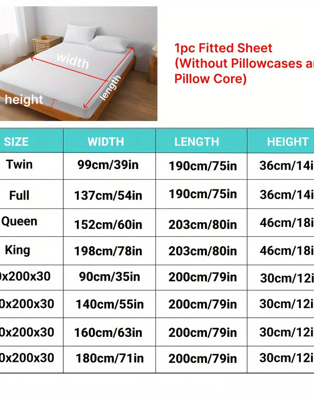 Anqianny Cooling Fitted Sheet - Waterproof, Breathable Nylon for Hot Sleepers