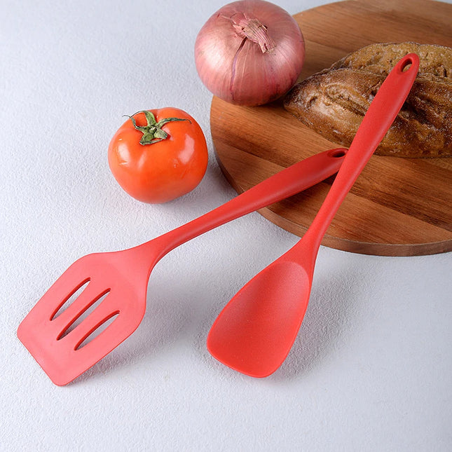 Eco-Friendly Silicone Kitchen Utensils - Versatile 10-Piece Set
