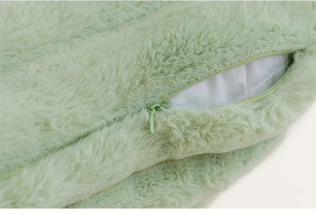 Anqianny Super Soft Plush Pillow Case - Winter Throw Cushion Cover
