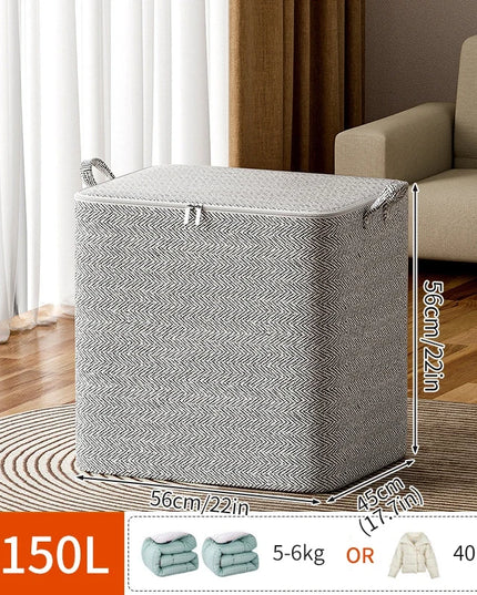 Quilt Clothes Storage Bag Waterproof Closet Wardrobe Organizer Large Capacity Clothes Organizer Foldable Dustproof Sorting Bags