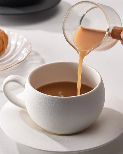 280ML Rock Sand Ceramic Coffee Cup Set