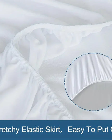 Anqianny Waterproof Mattress Protector Cover - Ultra-Soft Fitted Sheet